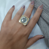 انگشتر طرح سکه یونانی