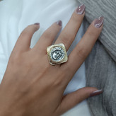 انگشتر طرح سکه یونانی