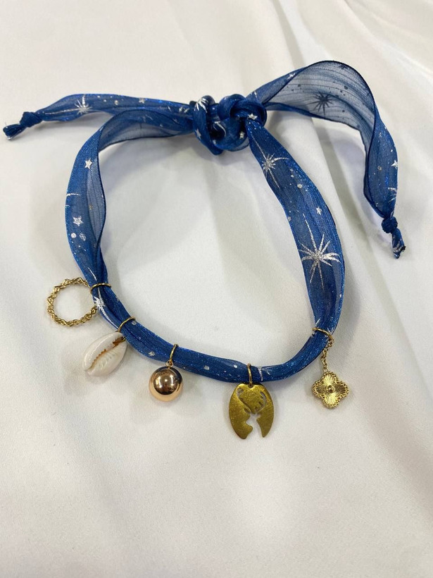 گردنبند پارچه ای فشن زارا