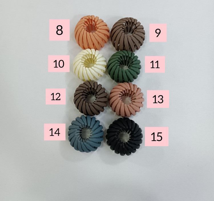 گیره مو گوجهای / گیره چنگکی