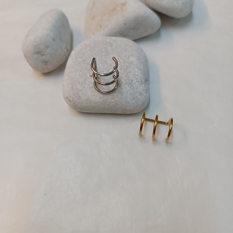 Ear cuff steel