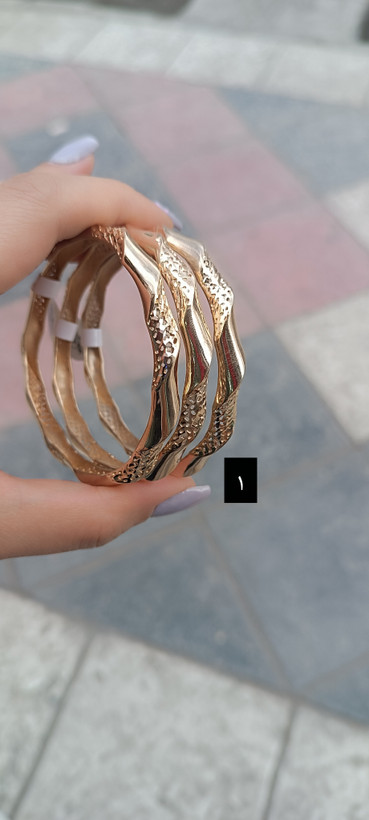 النگو طرح طلا فیوژن رنگ ثابت