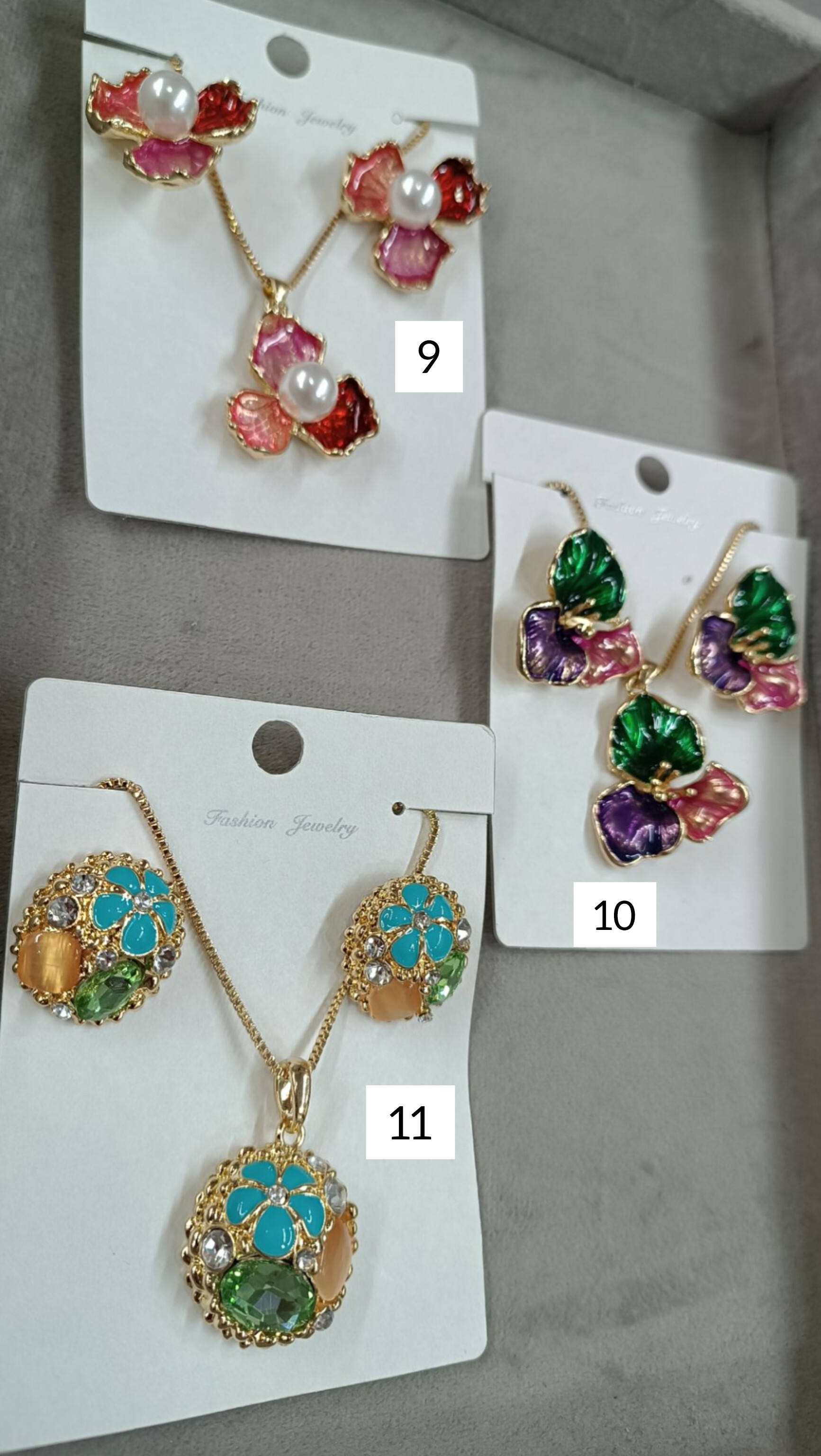 نیم ست میناکاری وارداتی