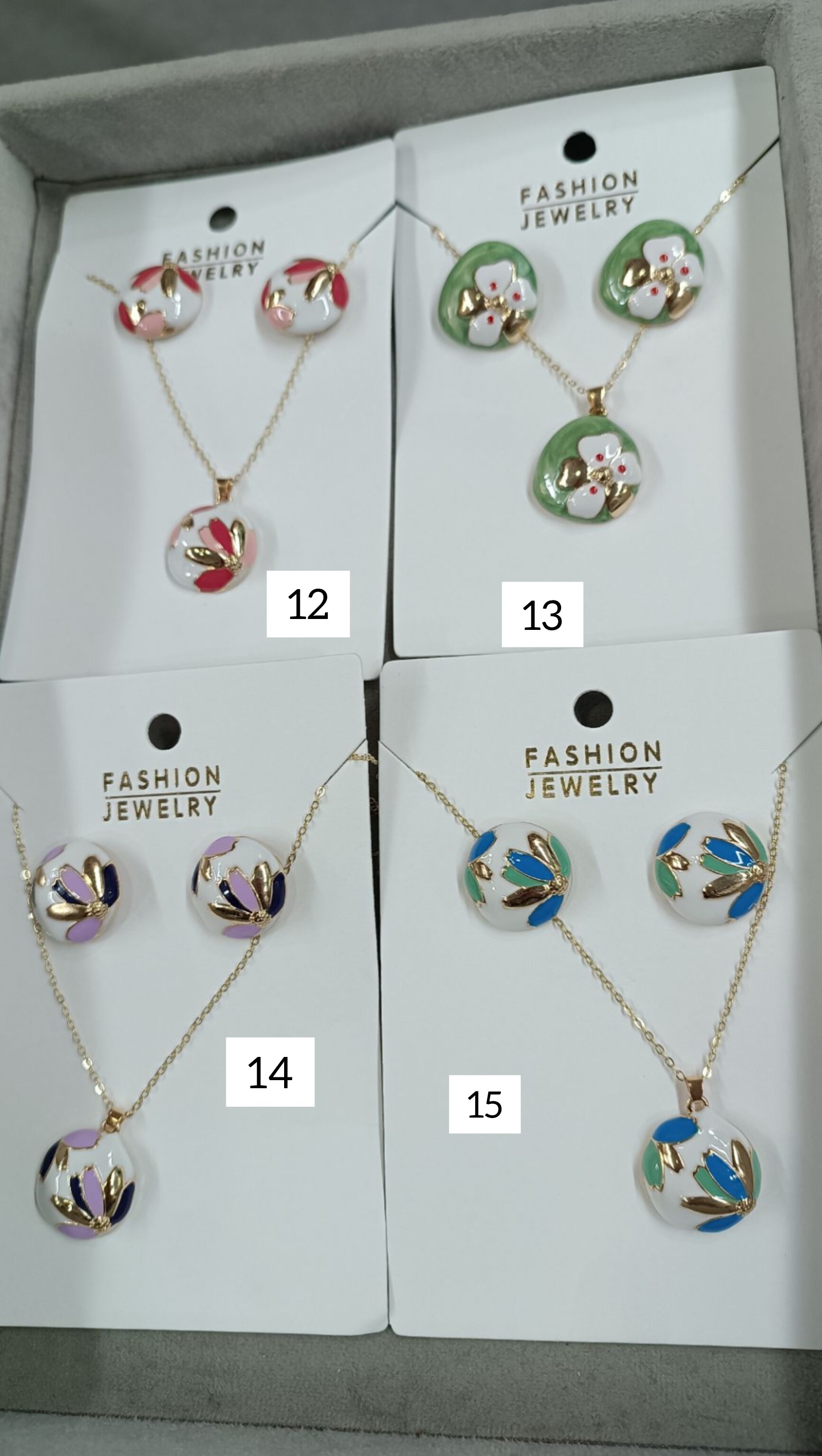 نیم ست میناکاری وارداتی