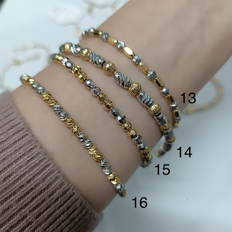 دستبند آلبرنادو مشابه طلا