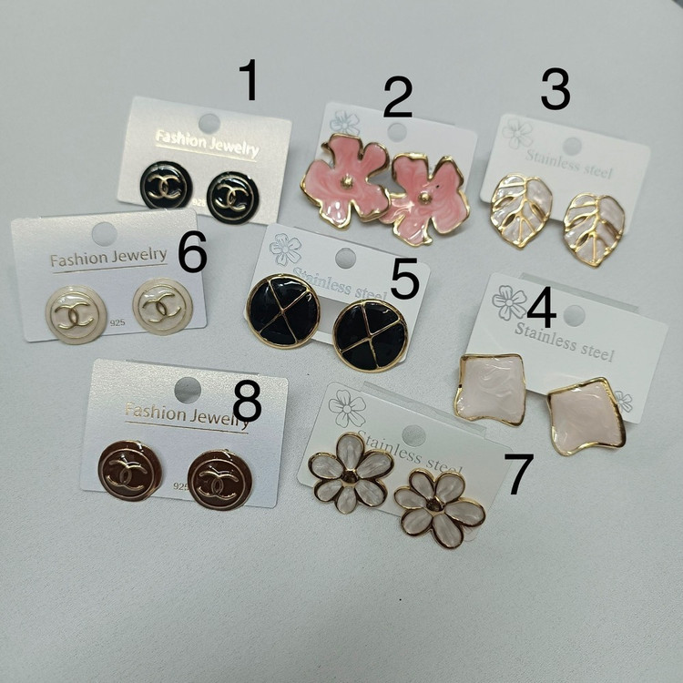 گوشواره میناکاری زنانه | رنگ ثابت و ضد حساسیت