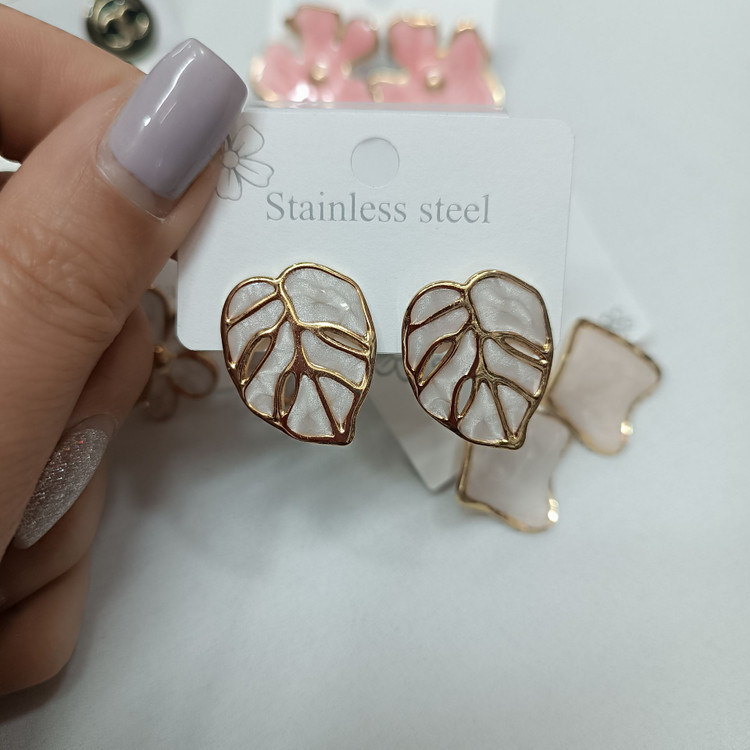 گوشواره میناکاری زنانه | رنگ ثابت و ضد حساسیت