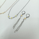 نیم ست بابونه تمام استیل